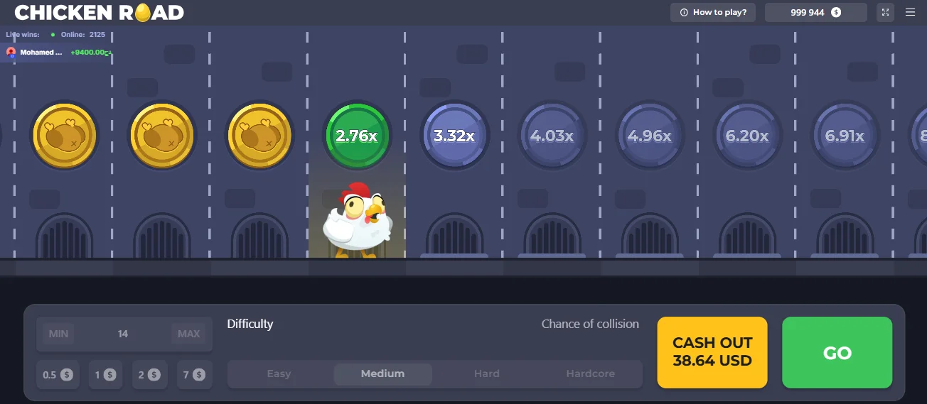 Game Chicken Road