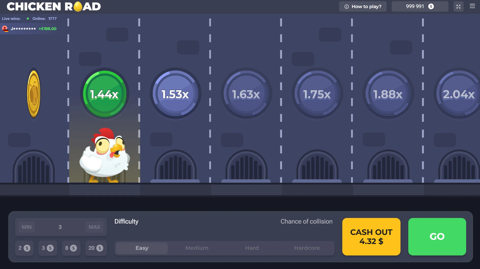 Chicken Road demo