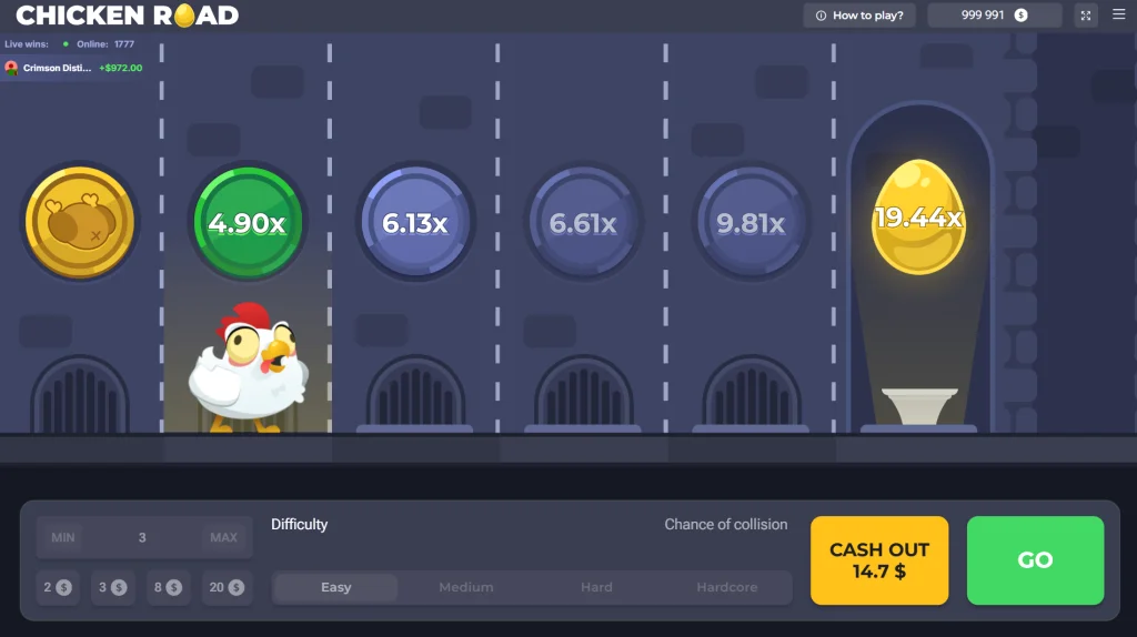 Chicken Road game demo